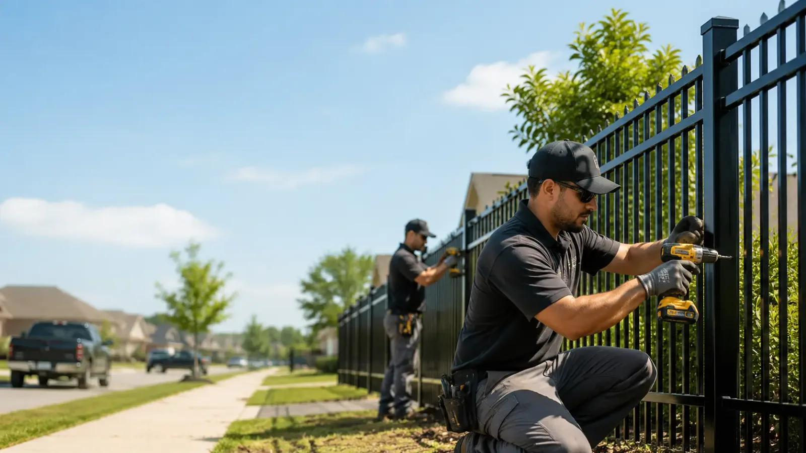 Metal Fence Installation in Lakewood, OH